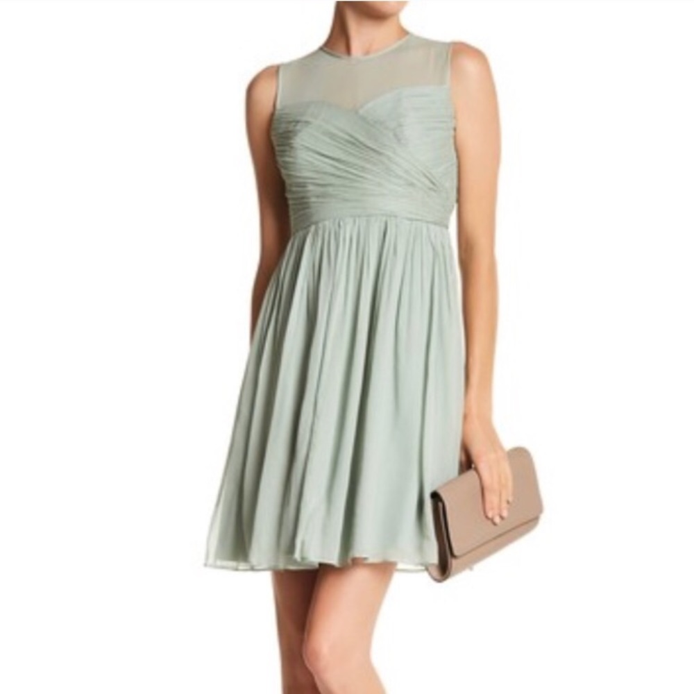 J. Crew Clara dress in Dusty Shale.